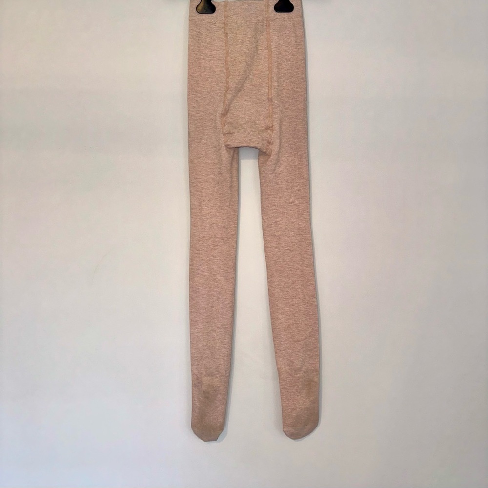 Romastory Women's light pink winter warm fleece lined tights leggings, Size S-M - Picture 4 of 12
